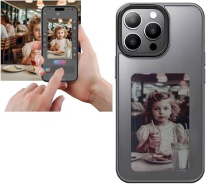 COVER NFC FOTO INALAMBRICO (15promax, BLANCO)
