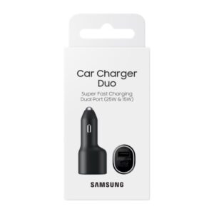 cargador de carro samsung duo 25w/15w