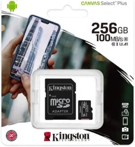 Micro SD Kingston 256gb