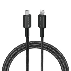 Anker Cable Conector 322 USB-C a Lightning - Trenzado de 6 Pies, black