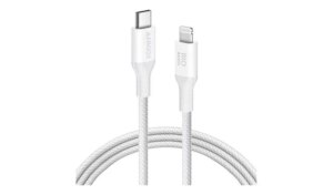 Anker Cable Conector 322 USB-C a Lightning - Trenzado de 6 Pies white
