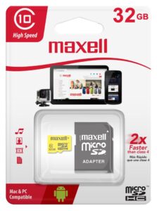 Memoria Micro SD Maxell 32 Gb