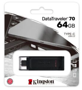 Memoria USB Tipo C Kingston Data Traveler 70- 64 Gb