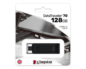 Memoria USB Tipo C Kingston Data Traveler 70 - 128 Gb