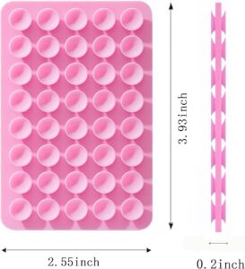 Soporte para teléfono con ventosa de doble cara, Ventosas adhesivas para celular