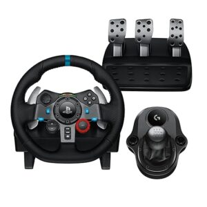 TIMOM-Logitech-G29 SE-Driving FORCE-RACING WHEEL, PEDALS AND SHIFTER- FOR PS5-PS4-PS3-PC